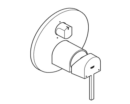 Unterputz Armatur für Dusche