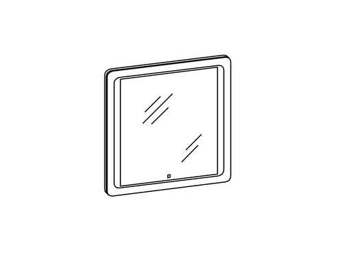 Miroir carré pour montage mural