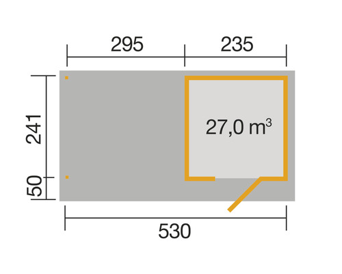Plan avec dimensions