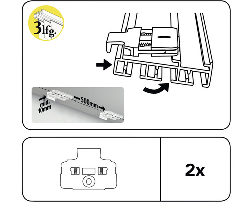 Anleitung zur Montage eines Fensterplissees