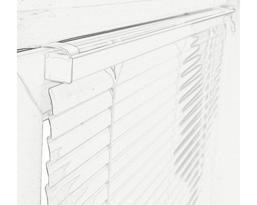 Store vénitien horizontal pour la décoration de fenêtre et le contrôle de la lumière