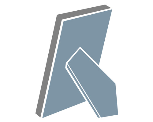 Arrière d''un cadre photo avec support