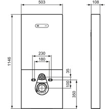 Bâti-support Ideal Standard Neox pour wc hauteur de construction 1146 mm R0144AC-thumb-8