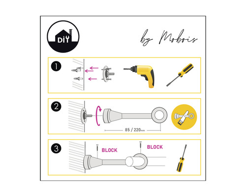 Instructions de montage pour un élément de construction