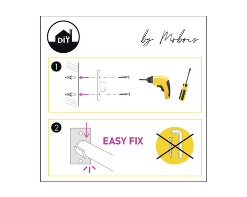Instructions de montage pour un produit Mobois