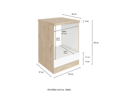 Meuble bas avec dimensions