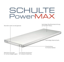 Regalboden Schulte weiß 1000x35x500 mm, 2er-Pack, Stecksystem-thumb-3