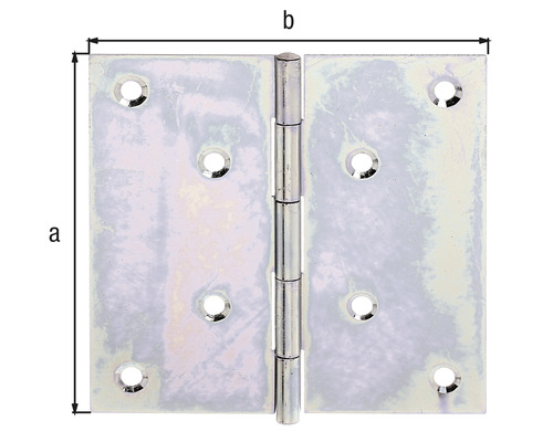Türband mit Größenangaben a und b