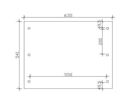 Dessin technique avec cotes pour un produit