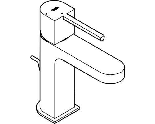 Dessin d''un robinet pour un lavabo