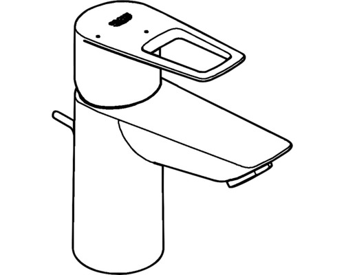 Dessin d''un robinet de lavabo