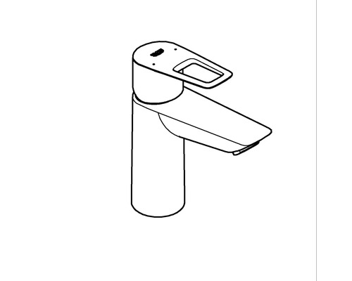 Dessin d''un robinet pour un lavabo