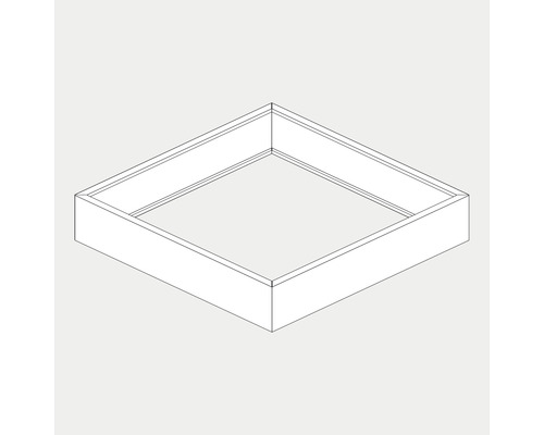 Leeres Hochbeet Umrandung