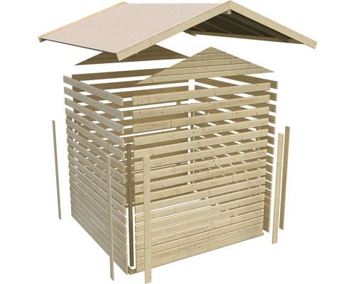 Holz Gartenhaus Bausatz Einzelteile
