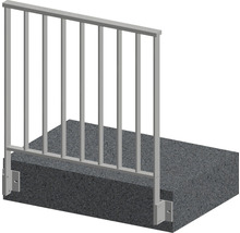 Geländer aus Metall für Treppen im Außenbereich
