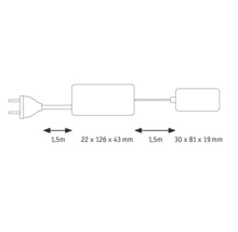 Clever Connect Driver Paulmann max. 25W 12V avec distributeur 4x blanc pour éclairage de meuble Clever Connect-thumb-5