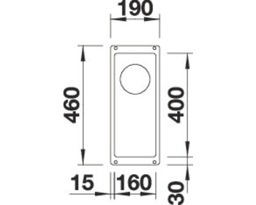 Dessin technique avec dimensions
