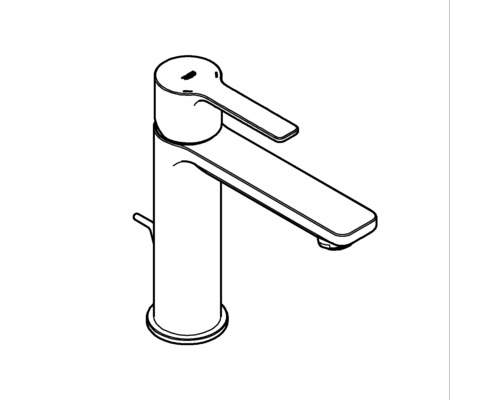 Dessin d''un robinet de lavabo