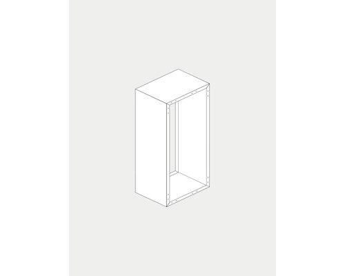 Meuble haut de cuisine sans porte ni étagère