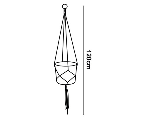 Hängeampel, circa 120 cm Länge