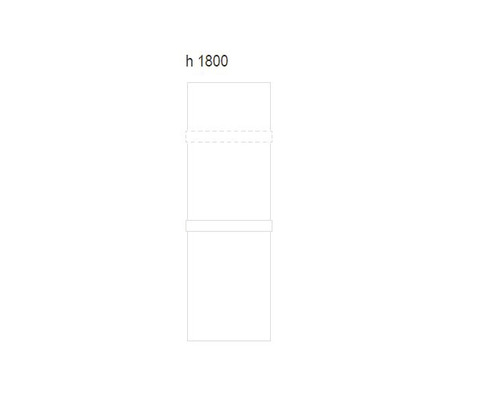 Illustration d''un élément de mobilier de 1800 de haut