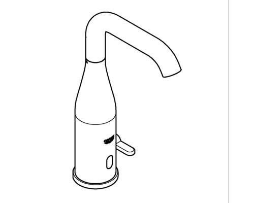 Grohe Essence Waschtischarmatur, hohe Ausführung