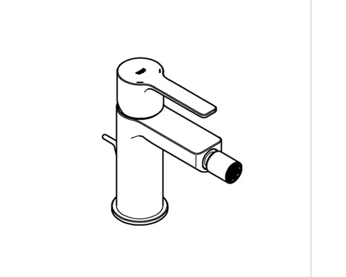 Bidetarmatur zur Badinstallation