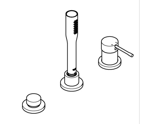 Armatur für ein Bidet