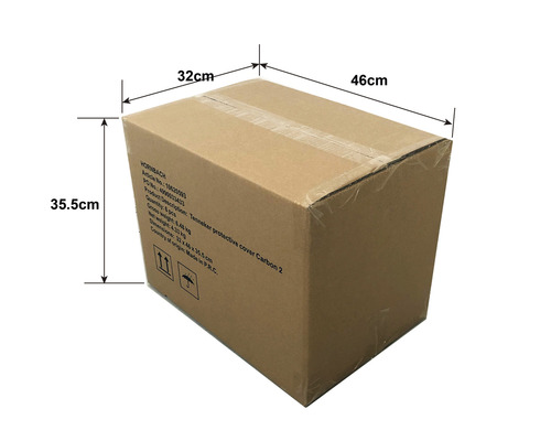 Carton aux dimensions 32 x 46 x 35,5 cm