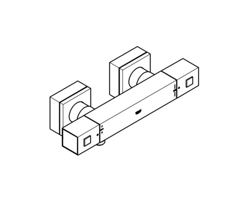 Robinet de douche pour montage mural