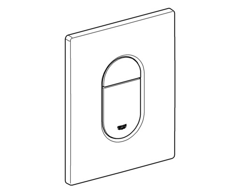 Plaque de commande WC Grohe