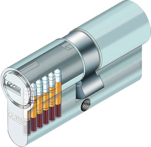 Illustration eines Zylinderschlosses mit ABUS Logo