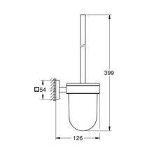 WC-Bürstengarnitur Grohe Quickfix Start Cube chrom glänzend 40977000