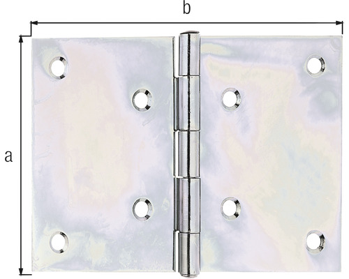 Türband mit sichtbaren Abmessungen
