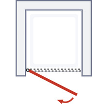 Symbole pour la rotation d''un article