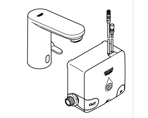 Robinet de lavabo Grohe avec commande