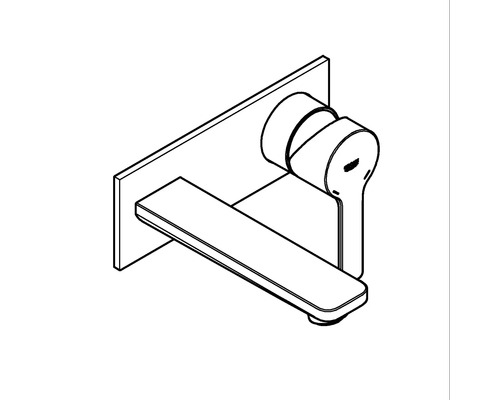 Robinet mural pour lavabo