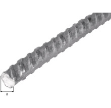 Acier d''armature avec profil nervuré