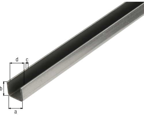 Profilé de raccordement d'angle Gutta en polycarbonate pour plaques  alvéolaires de 6 mm 2000 mm - HORNBACH Luxembourg