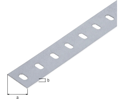 Lochband aus Metall mit Löchern