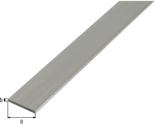 Acier plat avec indications de mesure