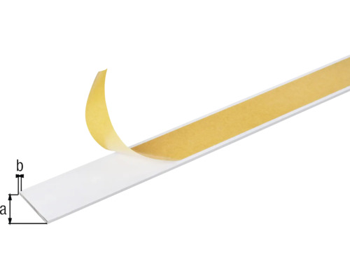 Plinthe autocollante avec film protecteur