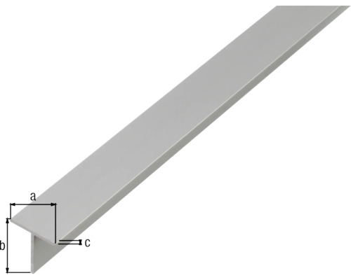 T-Profil aus Metall