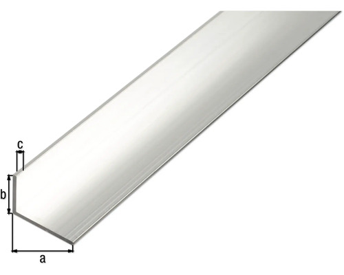 Profilé d''angle en aluminium avec dimensions