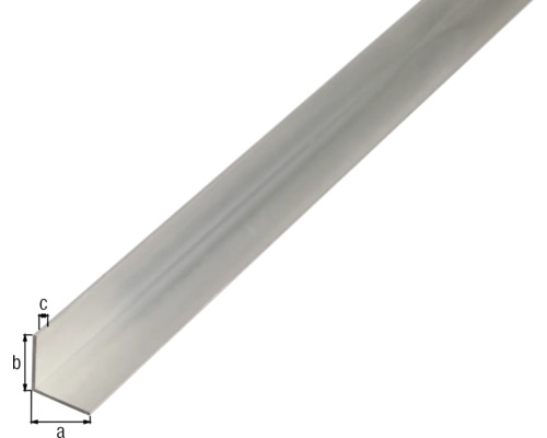 Profilé d''angle en aluminium avec dimensions
