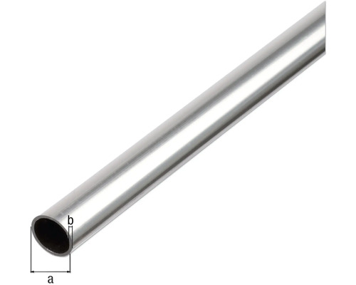 Metallrohr mit Querschnittsmaßen