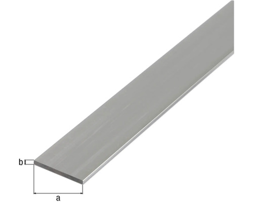 Matériau plat métallique avec indications de dimensions