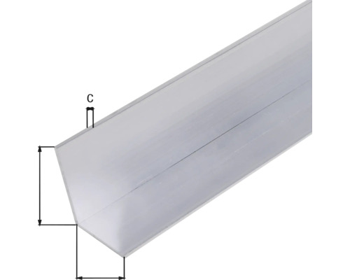 Profilé cornière en aluminium