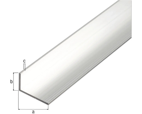 Profilé d''angle en aluminium avec dimensions
