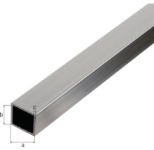 Profilé carré en aluminium avec dimensions
